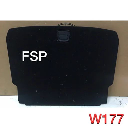 W177 Kofferbakmat Mercedes A Klasse 2018-2021 kofferbak mat zwart