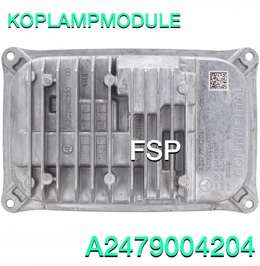 A2479004204 KOPLAMP MODULE W177 W247 W118 W205 W253 W167 W907 W463 W910 KOPLAMPMODULE ORIGINEEL Mercedes 2018-2022