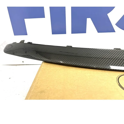 W213 E63 E63s AMG CARBON SPOILER LIP Voorbumper ORIGINELE bumper SIERLIJST origineel CARBON FIBER Mercedes E Klasse 2016-2020 213 S213