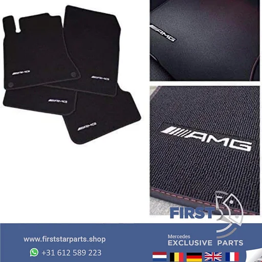 W177 AMG VLOERMATTEN Mercedes A Klasse A35 A45 2018-2021