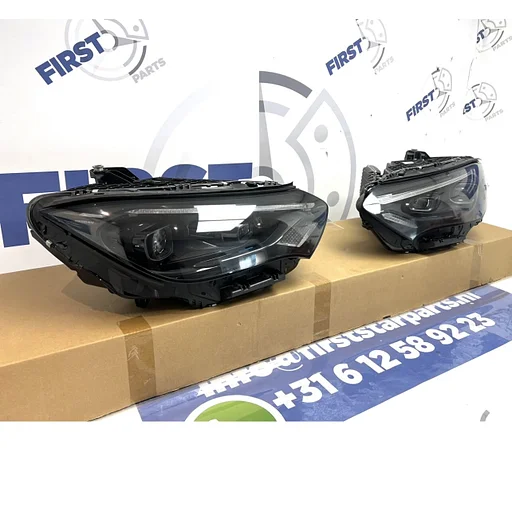 MERCEDES EQS W297 LED KOPLAMP SET DIGITAL LIGHT KOPLAMPEN ORIGINEEL EQS53 AMG A2959060501 A2959061200 COMPLEET MET MODULES V297 X296