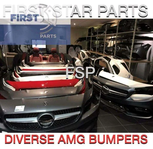 AMG Bumper W176 W205 C205 W117 W213 W253 W166 45 63 bumpers origineel Mercedes A B C CLA E GLA GLC GLE Klasse