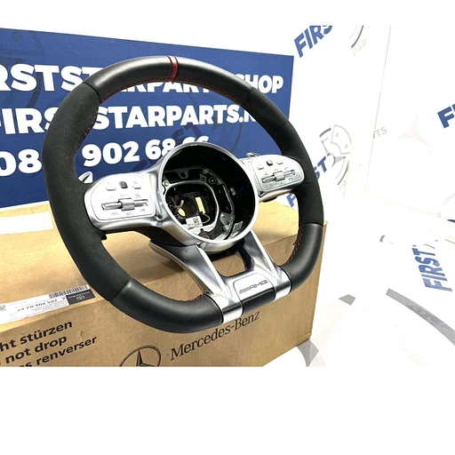 AMG STUUR A35 A45 CLA45 C63 E63 GLC63 GLE63 GT63 G63 W177 W118 W205 W213 W253 W223 W468 W257 ORIGINEEL STUURWIEL 2022 Mercedes