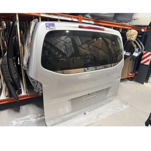W447 VITO TOURER / V KLASSE VIP ACHTERKLEP DEUR ZILVERGRIJS met RUIT ZWART origineel Mercedes 2024 COMPLEET