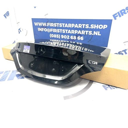 W117 CLA KOFFERBAK ACHTERKLEP ZWART C117 CLA45 AMG KLASSE SEDAN KOFFERKLEP W117 ORIGINEEL Mercedes CLA LIMOUSINE COUPÉ 2013-2019 CLA45 AMG