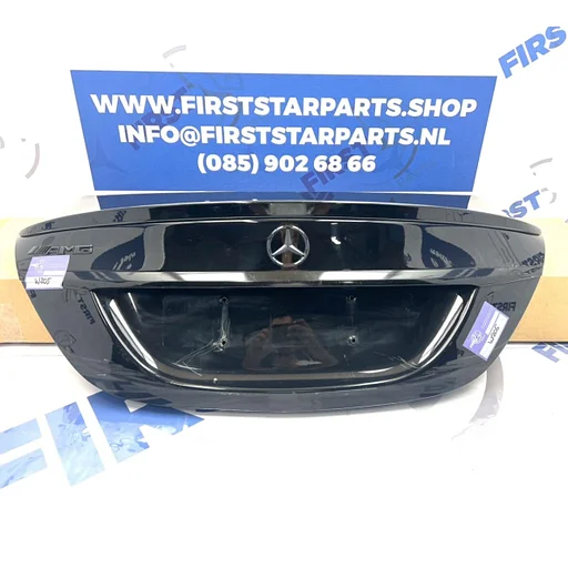 W205 C KLASSE C43 C63 C63s AMG ACHTERKLEP COMPLETE KOFFERKLEP KOFFERBAK origineel Mercedes CKlasse 2014-2021 ZWART/WIT/GRIJS/BLAUW KOFFERKLEP COMPLEET 205
