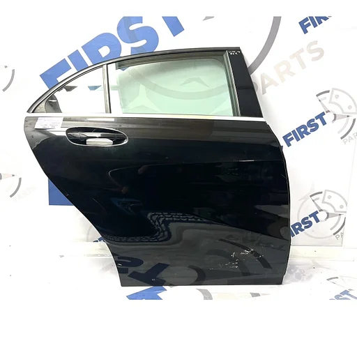 A1767320210 W176 PORTIER RECHTSACHTER A Klasse 2013-2018 DEUR COMPLEET RECHTS ACHTER ZWART PORTIER Origineel Mercedes RECHTER DEUR