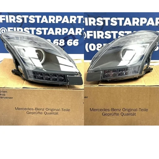 C197 R197 SLS SLS63 SLR AMG LED KOPLAMP SET LINKS+RECHTS Mercedes 2010- SLS 63 AMG ORIGINEEL LINKER+ RECHTER LAMP A1978200761 + A1978200861