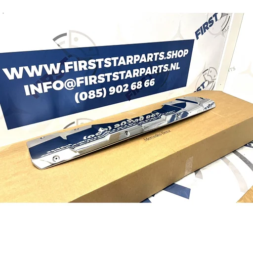 A1648850522 X164 GL KLASSE aluminium BESCHERMPLAAT  A1648850522 Achterbumper beplating origineel Mercedes 164 GL KLASSE X164 2006-2012 W167 A 164 885 05 22
