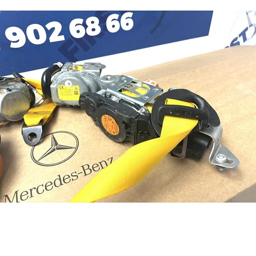 GLA45 AMG GORDELSPANNERS GEEL Mercedes W177 A W118 CLA H247 GLA X247 GLB Klasse GORDELS A45s CLA45s GLA45s GLB35 YELLOW EDITION GORDELSET Mercedes Benz 2019-2025 GEEL