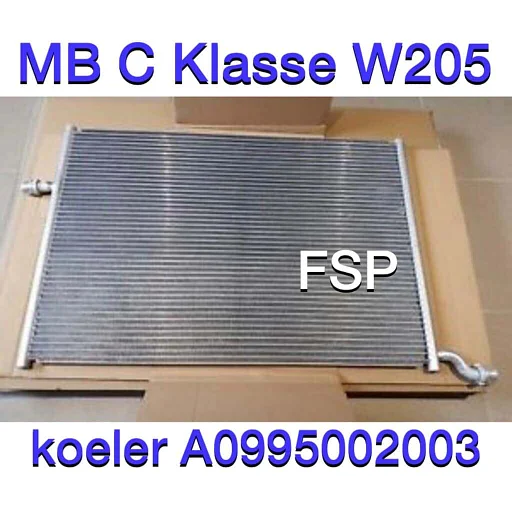 W205 C Klasse koeler A0995002003 2014-2019 C205 S205