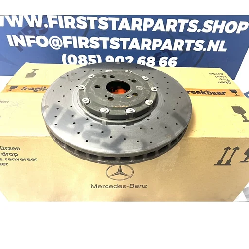 CARBON KERAMISCHE REM SCHIJF A2314211512 CARBON REMSCHIJF KERAMIK W205 C205 W206 C63 C63s W213 E63 E63s W218 CLS63 CLS63s W190 X290 GT63 GT63s AMG KERAMISCH origineel Mercedes AMG BREMBO KERAMIK BRAKE DISK BREM A 231 421 15 12
