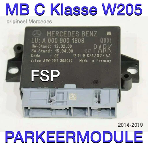 W205 parktronic A0009001808 C Klasse 2014-2019 parkeer module