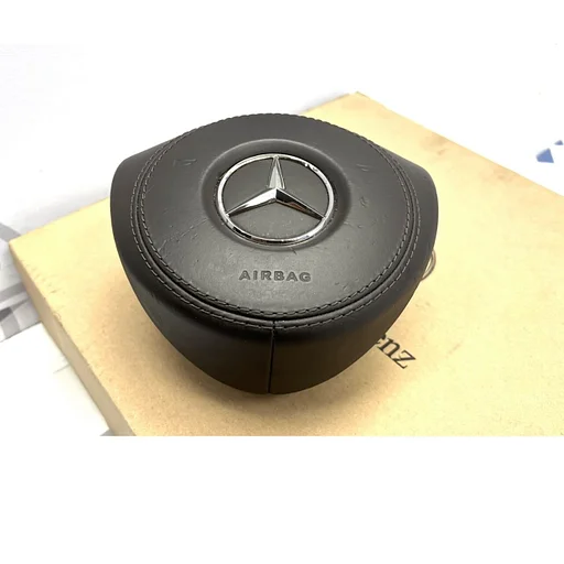 Mercedes STUURAIRBAG BRUIN LEER W176 W117 W246 W205 W213 W238 W253 W156 W166 W463 W222 W447 W906 ORIGINEEL Mercedes STUUR AIRBAG (GEEN AMG) MET DUBBELE ONTSTEKING