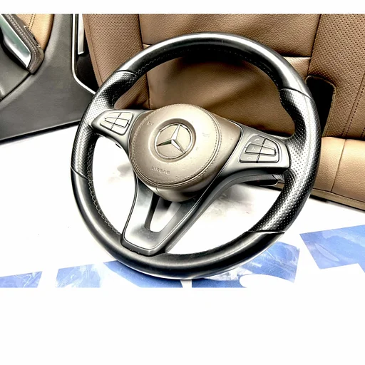 ORIGINEEL MERCEDES STUUR 2016-2019 A B C CLA E GLA GL GLK CLS KLASSE ZWART STUURWIEL W176 W246 W117 W204 W205 W156 W253 W166 C292 W213 W238 W447 W906 ORIGINEEL