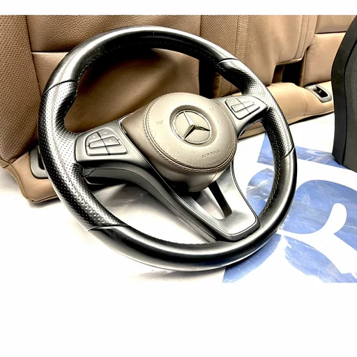 ORIGINEEL MERCEDES STUUR 2016-2019 A B C CLA E GLA GL GLK CLS KLASSE ZWART STUURWIEL W176 W246 W117 W204 W205 W156 W253 W166 C292 W213 W238 W447 W906 ORIGINEEL