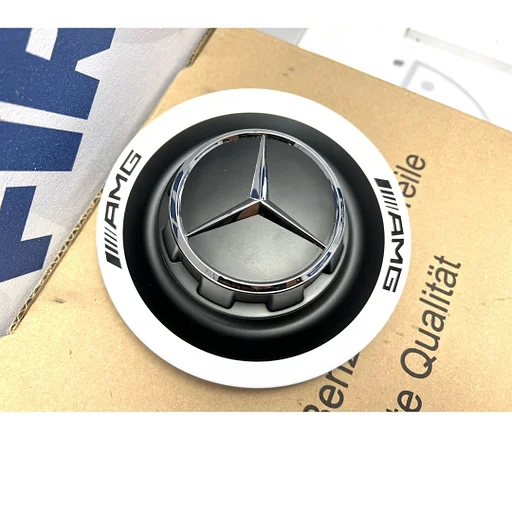 45 63 AMG NAAFKAP ZWART / CHROOM A45S CLA45S C63 E63 GLA45S GLC63 G63 GT63 GT63S S63 WIELDOP W177 W118 W205 W213 W253 W292 W218 H247 W166 W167 W222 W238 W217 W190 W290 naafdop Wieldop Naafdop 60MM voor Mercedes
