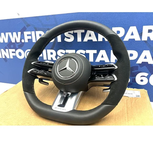 Mercedes EDITION AMG STUUR W177 W118 W247 W206 W214 W254 V167 W223 W464 W257 45 63 AMG STUURWIEL A45 CLA45 GLA45 C63s E63s GLC63s GLE63s S63s ORIGINEEL Mercedes 2021-2025 C63S E63S GLC63S GLE63S S63S CLS63 E PERFORMANCE