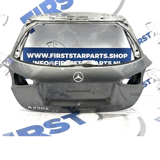 W177 KOFFERBAK ACHTERKLEP Mercedes A Klasse 2018-2024 Kofferklep ZWART WIT GRIJS ETC KAAL