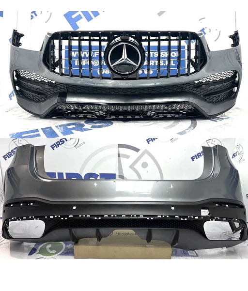 W167 AMG PAKKET BUMPER SET V167 C167 GLE 53 AMG VOORBUMPER + ACHTERBUMPER GRIJS ZWART WIT origineel Mercedes 2020-2024 + GT GRIL en DIFFUSER PDC