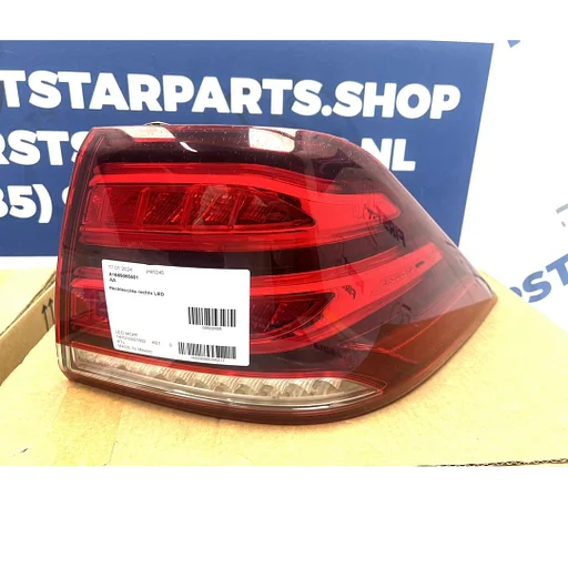 W166 GLE ACHTERLICHT RECHTS A1669065601 GLE KLASSE SUV VOL LED RECHTER ACHTERLICHT W166 FULL LED Mercedes GLE Klasse 2015-2019 ORIGINEEL GLE43 GLE63 GLE63s AMG 63 166