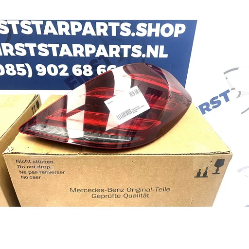 W222 S KLASSE FACELIFT ACHTERLICHT RECHTS A2229067004 VOL LED RECHTER ACHTERLICHT W222 FULL LED MOPF Mercedes S Klasse 2013-2020 ORIGINEEL S400 S500 S600 S63 S63s S65 AMG 63 MAYBACH W222 V222