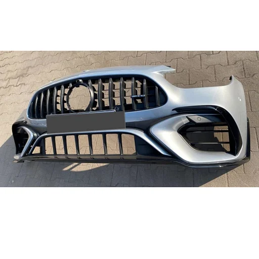 W206 C63 AMG BUMPER C KLASSE A2068859401 C63s AERO VOORBUMPER + PANAMERICANA GT GRIL COMPLEET 2021-2026 AERODYNAMICA STOSSTANGE Mercedes C Klasse origineel + PANAMERICANA GRILLE A 206 885 94 01 ZWART WIT GRIJS ZILVER ETC E PERFORMANCE
