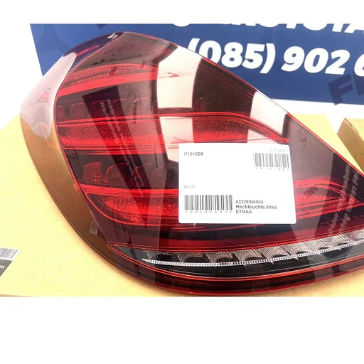 W222 S KLASSE FACELIFT ACHTERLICHT LINKS A2229066904 VOL LED LINKER ACHTERLICHT W222 FULL LED MOPF Mercedes S Klasse 2013-2020 ORIGINEEL S400 S500 S600 S63 S63s S65 AMG 63 MAYBACH W222 V222
