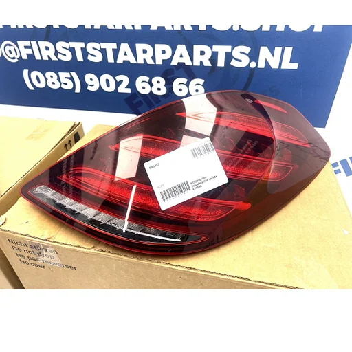 W222 S KLASSE FACELIFT ACHTERLICHT RECHTS A2229067004 VOL LED RECHTER ACHTERLICHT W222 FULL LED MOPF Mercedes S Klasse 2013-2020 ORIGINEEL S400 S500 S600 S63 S63s S65 AMG 63 MAYBACH W222 V222