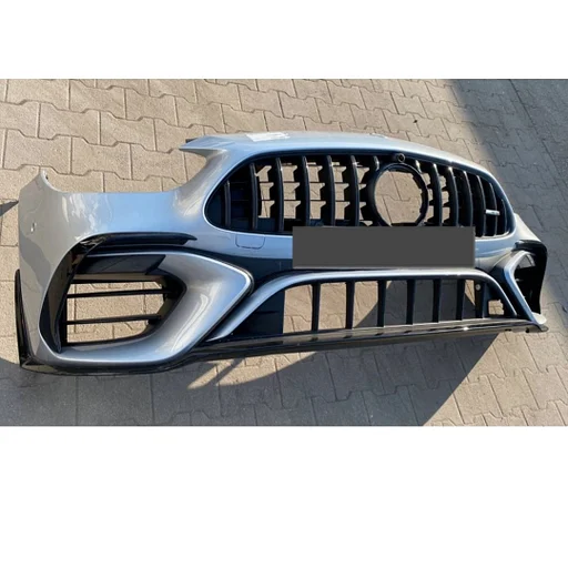 W206 C63 AMG BUMPER C KLASSE A2068859401 C63s AERO VOORBUMPER + PANAMERICANA GT GRIL COMPLEET 2021-2026 AERODYNAMICA STOSSTANGE Mercedes C Klasse origineel + PANAMERICANA GRILLE A 206 885 94 01 ZWART WIT GRIJS ZILVER ETC E PERFORMANCE