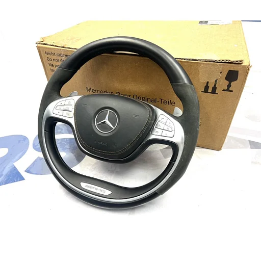 W222 X166 W447 AMG STUUR Mercedes S GLS V KLASSE 2013-2020 W222 X166 W447 W217 ZWART Maybach bruine stik ORIGINEEL MERCEDES