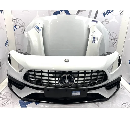 W177 FACELIFT A45 AMG VOORKOP 2022 FRONT A45s Mercedes A KLASSE 2024 AERO PERFORMANCE VOORKOP GT 2018-2025 WIT origineel Mercedes MOPF