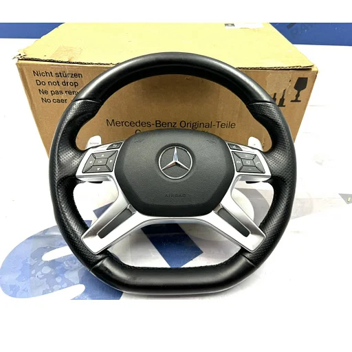 W463 W166 C292 X166 63 AMG STUUR + AIRBAG Mercedes G GLE GLS V KLASSE 2013-2020 A1664609003 / A1668600002 X166 W447 W166 W463 C292 ZWART Maybach zwarte stik ORIGINEEL MERCEDES A 166 460 90 03