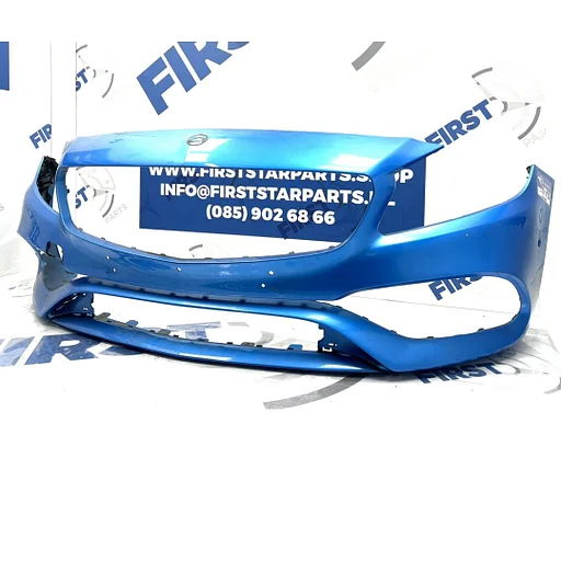 W176 BUMPER FACELIFT AMG VOORBUMPER BLAUW ZWART WIT GRIJS GROEN ROOD ORIGINEEL Mercedes A Klasse 2012-2018 BUMPER