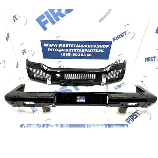 W463 G KLASSE G63 AMG VOORBUMPER + ACHTERBUMPER origineel Mercedes AMG 63 PAKKET G WAGON G55 / G63 BUMPER SET A4638850325 A4638803471