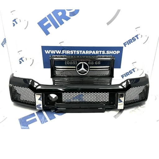 W463 G63 AMG VOORBUMPER + GT GRIL origineel Mercedes G KLASSE 63 BUMPER GWAGON STOSSTANGE