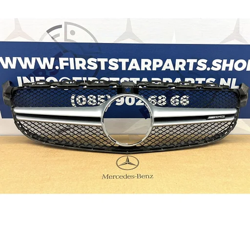 W205 C205 C63 AMG Gril Mercedes C klasse 2014-2019 W205 C63s AMG GRILLE A205 S205