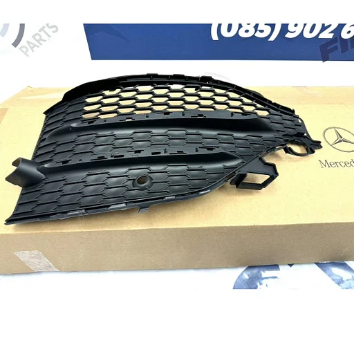 A1678857403 W167 AMG BUMPER ROOSTER LINKS V167 C167 GLE 63 VOORBUMPER GRILLE GLE43 origineel Mercedes 2020-2024 PLASTIC LINKER ROOSTER