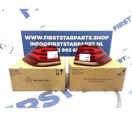 W166 GLE ACHTERLICHT SET A1669065501 + A1669065601 GLE KLASSE SUV VOL LED ACHTERLICHTEN LINKS RECHTS SET W166 FULL LED Mercedes GLE Klasse 2015-2019 ORIGINEEL GLE43 GLE63 GLE63s AMG 63 166