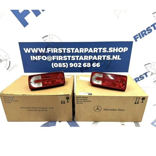 W463 G KLASSE ACHTERLICHTEN SET Mercedes 2006-2018 A4638201964 + A4638202064 GWAGON LINKS + RECHTS COMPLEET INCL MODULES 463 GKLASSE G55 G63 AMG
