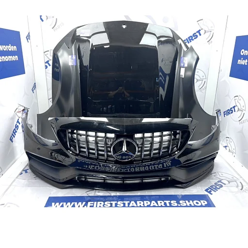 W205 A205 C205 C63 AMG FACELIFT VOORKOP COMPLEET Mercedes C Klasse 63  2018-2022 ORIGINEEL FRONT COMPLEET W205 COUPÉ / CABRIO