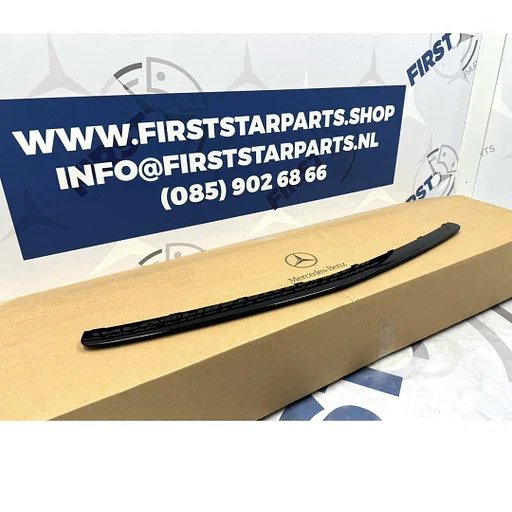 A1778854302 BUMPER LIP W177 A KLASSE W118 CLA ZWART VOORBUMPER SPOILER ORIGINEEL Mercedes 2019-2023 A 177 885 43 02