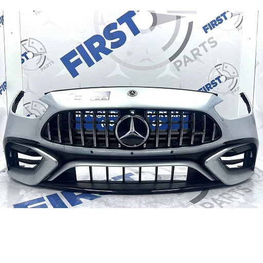 W206 C63 AMG VOORBUMPER C KLASSE ORIGINEEL A2068859401 C63s BUMPER + PANAMERICANA GT GRIL COMPLEET 2021-2026 STOSSTANGE Mercedes C Klasse origineel + PANAMERICANA GRILLE A 206 885 94 01 ZWART WIT GRIJS ZILVER ETC E PERFORMANCE