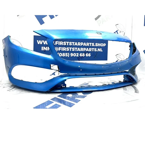 W176 BUMPER FACELIFT AMG VOORBUMPER BLAUW ZWART WIT GRIJS GROEN ROOD ORIGINEEL Mercedes A Klasse 2012-2018 BUMPER