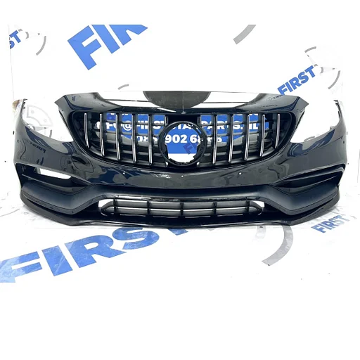 C205 C63 AMG FACELIFT BUMPER COMPLEET Mercedes C Klasse COUPÉ / CABRIO 2019-2020 63 VOORBUMPER + Panamerica GRIL ZWART GRIJS WIT ETC