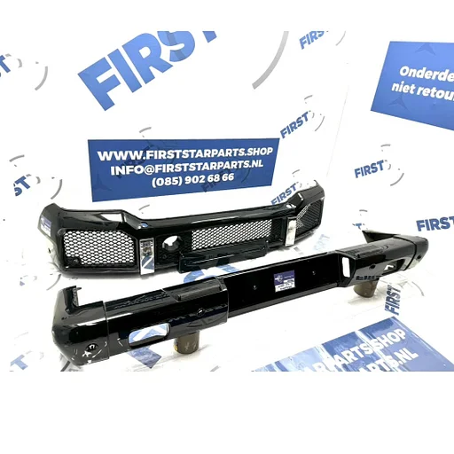 W463 G KLASSE G63 AMG VOORBUMPER + ACHTERBUMPER origineel Mercedes AMG 63 PAKKET G WAGON G55 / G63 BUMPER SET A4638850325 A4638803471