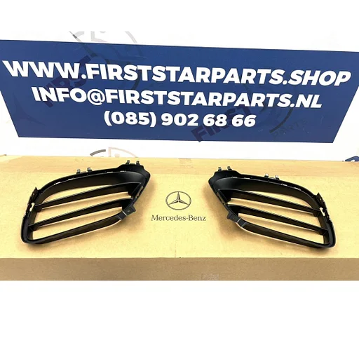 BUMPER ROOSTER SET W213 S213 E63 E63s AMG LINKS + RECHTS origineel Mercedes E KLASSE 63 AMG 2016-2020 A2138858900 + A2138859000