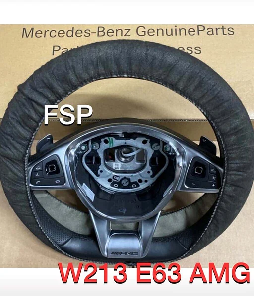 W213 W238 S213 E63 AMG Stuur Mercedes E Klasse 2016-2020 63 leer