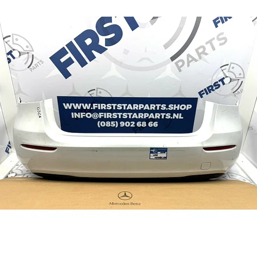 W177 AKLASSE ACHTERBUMPER ZWART WIT GRIJS COMPLEET Mercedes A Klasse 2018-2023 + DIFFUSER ORIGINEEL