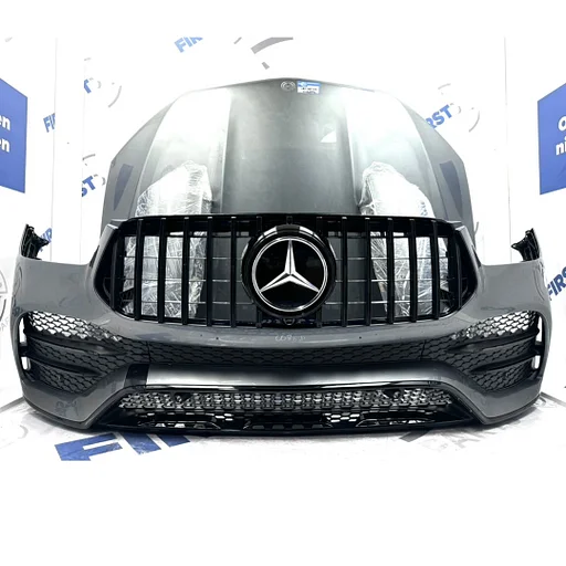 (2024) V167 C167 (W167) GLE AMG VOORKOP GRIJS COMPLEET FRONT ORIGINEEL Mercedes 43 AMG LINE 2020-2025 W167 FRONT PARTS KOP VOORKANT